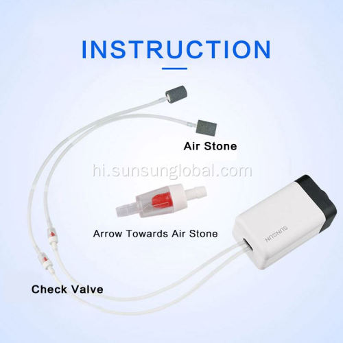 अच्छी गुणवत्ता कुशलता से हवा पंप मछली टैंक